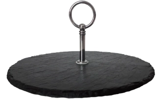 Servírovacia kruhová doska s držiakom