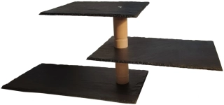 Dvojposchodový servírovací stojan SPECIAL-1